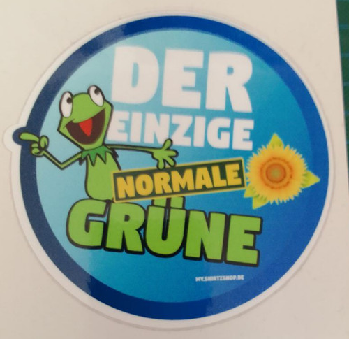 Frosch der einzige normale - einzige,