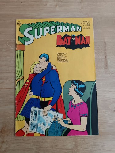 Superman batman ehapa 1971 - ehapa,,