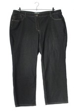 DOLLYWOOD Skinny Jeans Damen Jeans Gr. DE 52 schwarz Casual-Look