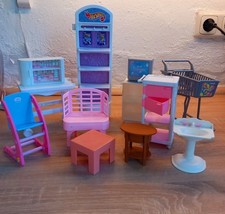 Barbie möbel tisch regal - möbel,