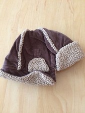 warme weiche Baby Mütze mit