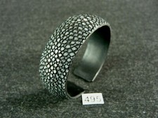 495) Rochenleder Armreif 2 cm