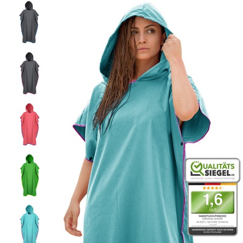 Nirvanashape badeponcho - badeponcho, |