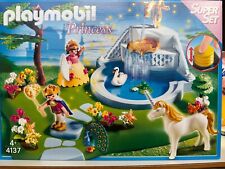 Playmobil 4137 Princess Einhorn Springbrunnen mit richtigem Wasser