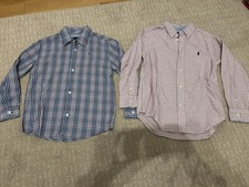 Gr. 122 Tommy Hilfiger Ralph Lauren Hemd Hemden langarm Kinderhemd