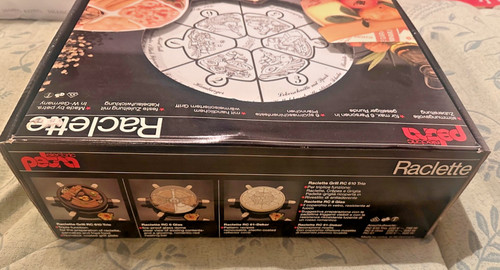 Raclette tischgrill 610 - raclette,