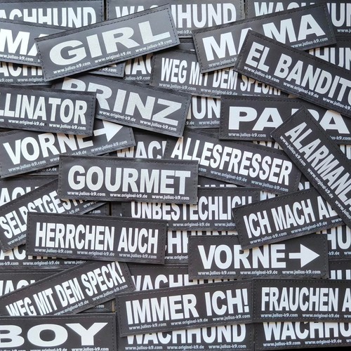Julius klettsticker - 2x,