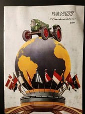 Original Fendt Nachrichten 2/59 Traktor Schlepper 50er Marktoberdorf