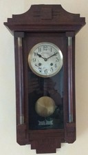 Regulator Wanduhr antik mit