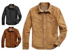 Herren 100 echtes - %, wildleder