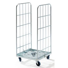 Stahlrollwagen Rollwagen Flohmarkt 1650mm 1450mm Gitterwagen Netz Transportrolle