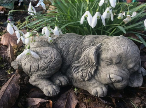 Figur hund cocker spaniel - figur,