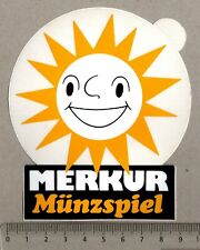 Aufkleber/Sticker MERKUR Münzspiel Casino-Spiele Spielautomaten