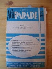 Exodus-Abschieds Polka-Löffelpolka-I love you Henry  Mancini Noten BIG BAND, SO