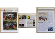 EICHER Traktor Schlepper Panther 1958 Weltbild