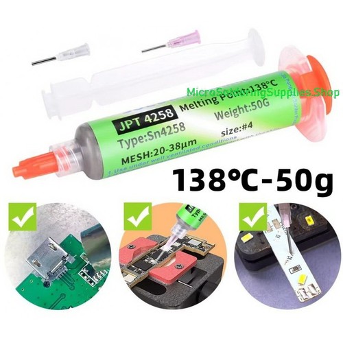 Jpt 4258 low melt lötpaste - jpt,
