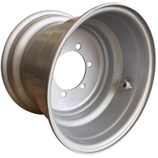 Felge 13.00x15.5 | 6Loch | ET0 | ML161 | LK205 | A2 Tiefbettfelgen silber