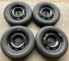 4 STAHLFELGEN FELGEN CITROEN