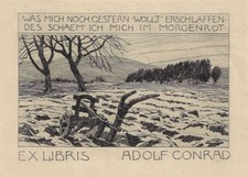 OTTO UBBELOHDE: Exlibris für