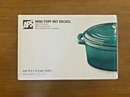 Mini topf aus - mini, aps