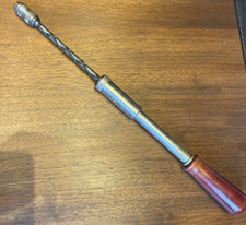 Drill - Schraubenzieher Schraubendreher Holzgriff Vintage Drillschraubendreher 