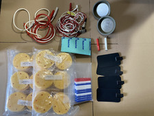 diverses Zubehör für Nemectron Reizstromtherapiegerät  großes Set: 14 VR