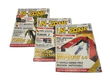 Nintendo N-Zone Magazin 3er Bundle 7, 8, 9 1998 Ausgabe 14-16 Akzeptabel