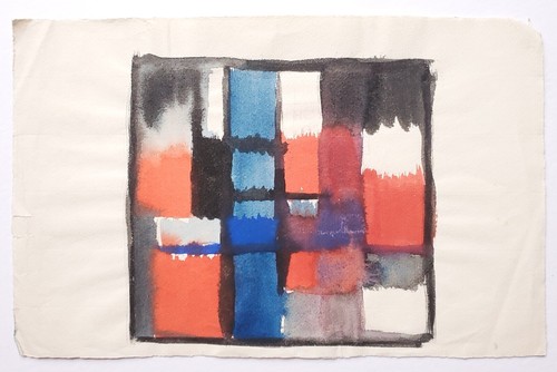 Gemälde aquarell tusche - aquarell,