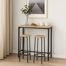 3-teiliges Bartisch & Hocker