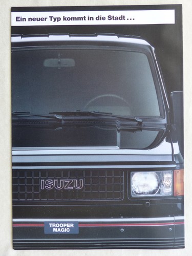 Isuzu trooper magic - isuzu,