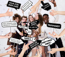 Photo Booth Deutsche Sprüche