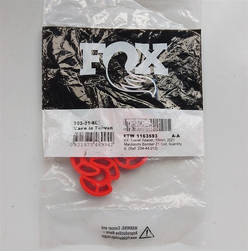 Fox kit travel spacer 10mm - travel, spacer,