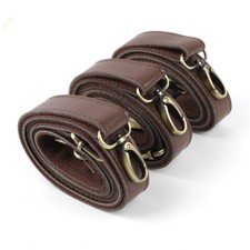 2,5cm Kaffee Leder Canvas