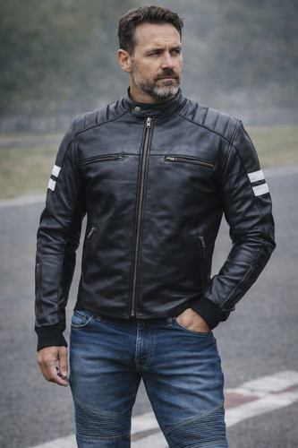 Motorrad lederjacke herren - lederjacke,