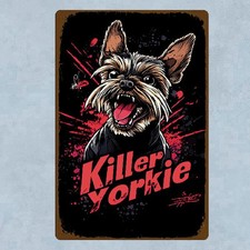 Blechschild York Terrier