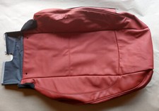 BMW E81 E82 Bezug Lehne rechts KORALLROT Leder 5210 9164866 NEU Sitzheizung