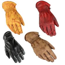 Motorrad Leder Handschuhe