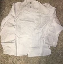 Neu! BEB Kochjacke Fleischerjacke Neu ohne Etikett weiß Gr. 62 unisex