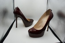 Baldinini Italy Vero Cuoio voll Leder Lackleder High Heel Plateau Pumps Gr.39