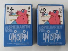 55 Spielkarten Uli Stein & Gerd Koch Edition - 2 Packungen