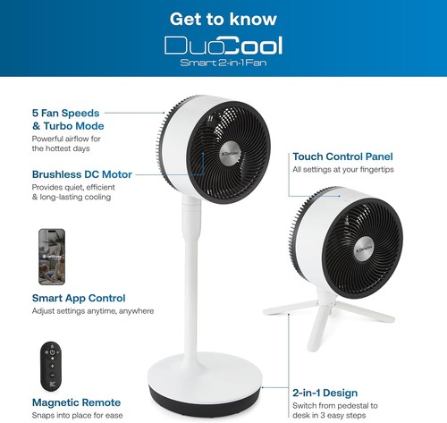 Dimplex duocool smart - smart, 2-in-1