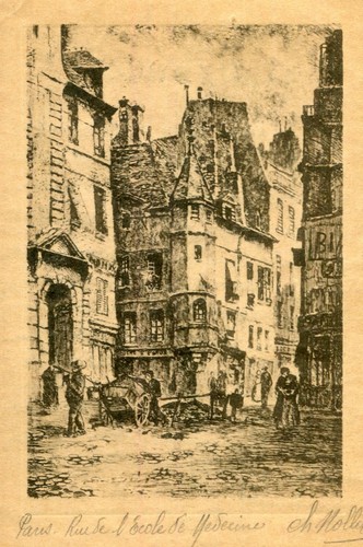 Karte paris sieht - karte, aus