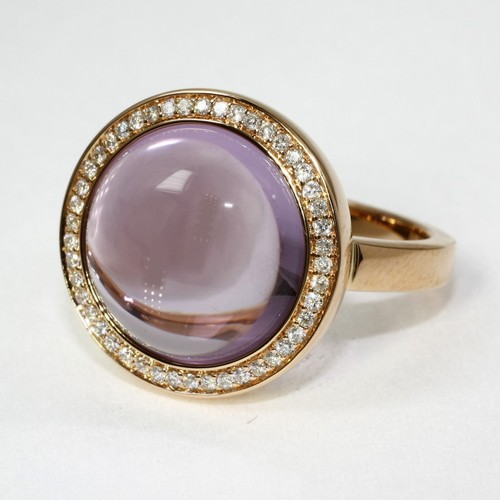 Eleganter ring mit echtem - ring,