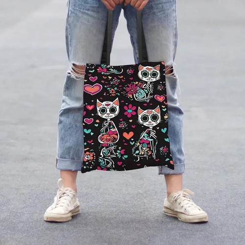Neu sugar skull katzen - skull, gothic