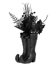 Hexenstiefel dekoriert mit