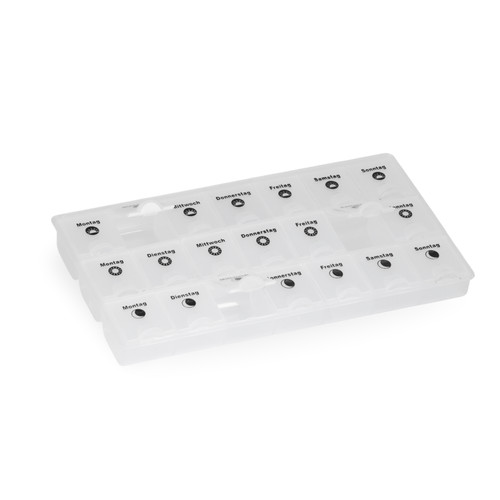 Pillendose für tage - pillendose,