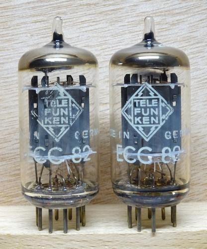 Pair telefunken ecc82 über - |,
