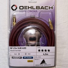 Oehlbach NF 214 SUB 400 Subwooferkabel 