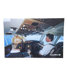 Postkarte flugzeug airline - postkarte,