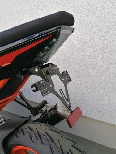 Kurzer kennzeichenhalter evo - kennzeichenhalter,